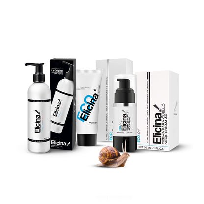 Body lotion 300ml  + neck cream + Elicina plus pocket 20ml